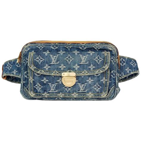 louis vuitton mini bum bag black|louis vuitton denim bum bag.